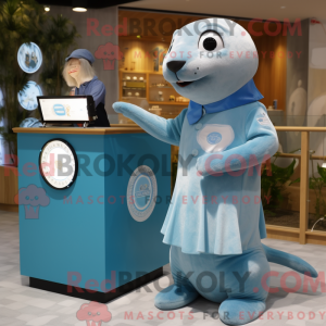Mascottekarakter van een...