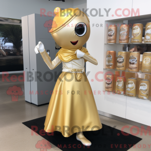 Mascot character of a Gold...