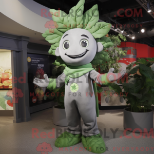Mascot character of a Gray...
