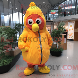Mascottefiguur van een...