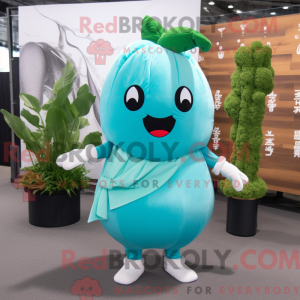 Mascot karakter van een...
