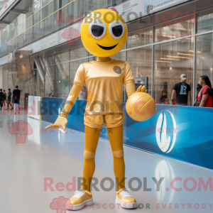 Personnage mascotte d un...