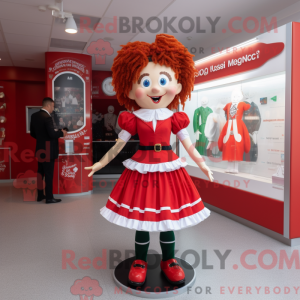 Mascot karakter van een...