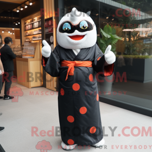 Maskotkarakter av en sushi...