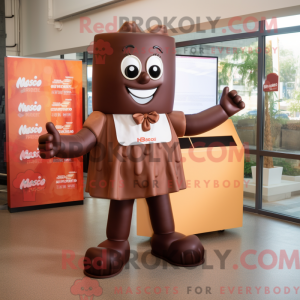 Mascot character of a Rust...