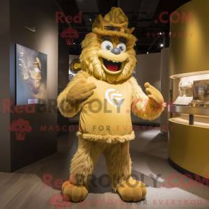 Personnage mascotte d un...