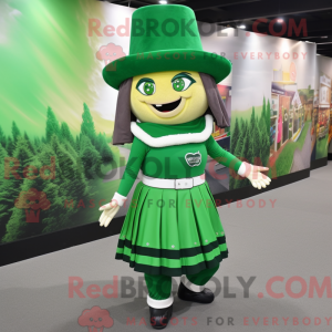 Mascot karakter van een...