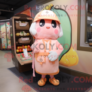 Postava maskota Peach Candy...