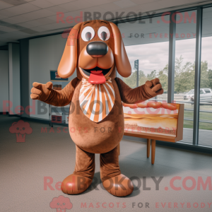 Mascot karakter van een...