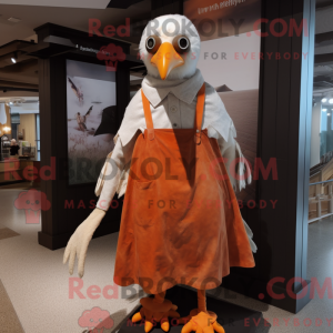 Mascot character of a Rust...