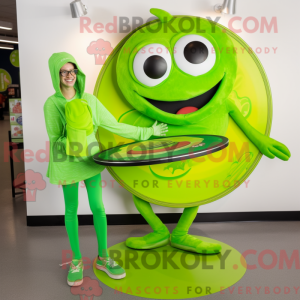 Mascot character of a Lime...