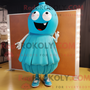 Mascottekarakter van een...