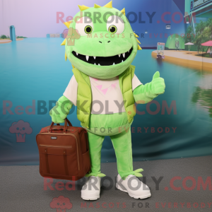 Mascot karakter van een...