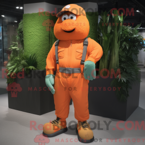 Mascot karakter van een...
