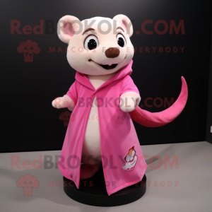 Pink Weasel mascotte...