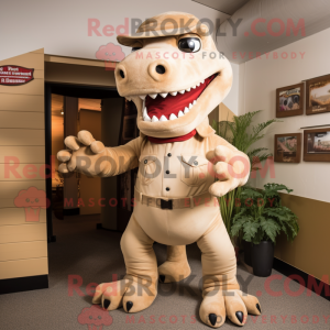 Personagem de máscara de um...