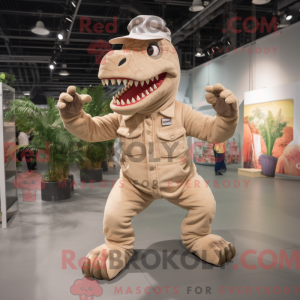 Personagem de máscara de um...