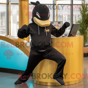 Mascot karakter van een...