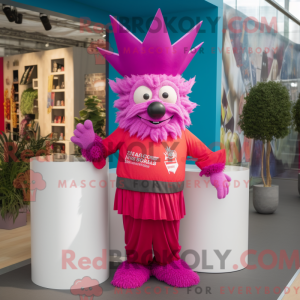 Personnage mascotte d un...