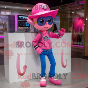 Mascot karakter van een...