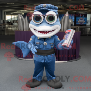 Maskottchen eines Navy...