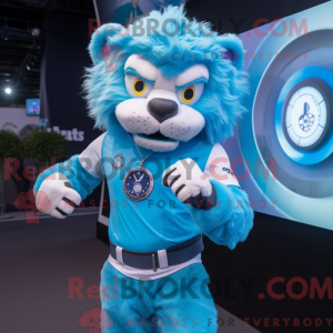 Mascot character of a Sky...