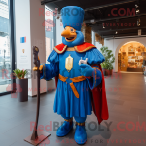 Mascottefiguur van een...