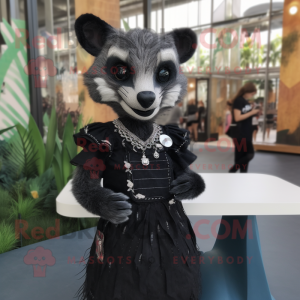 Black Civet mascotte...