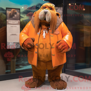 Mascot character of a Rust...