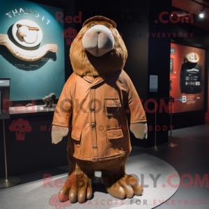 Mascot karakter van een...