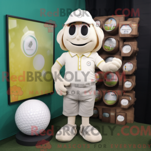 Mascot character of a Cream...