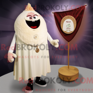 Mascot character of a Cream...