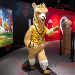 Mascot character of a Gold...