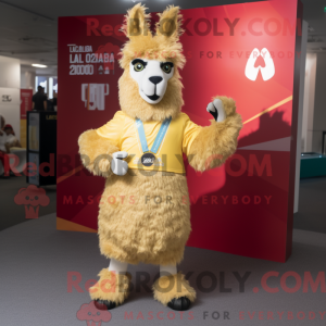 Mascot karakter van een...