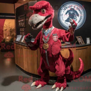 Mascot character of a...