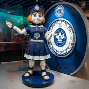 Navy Celtic Shield mascotte...