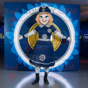 Navy Celtic Shield mascotte...