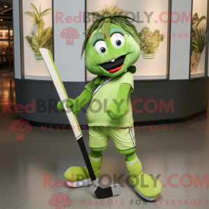 Mascottekarakter van een...