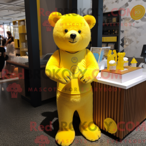 Personnage mascotte d un...