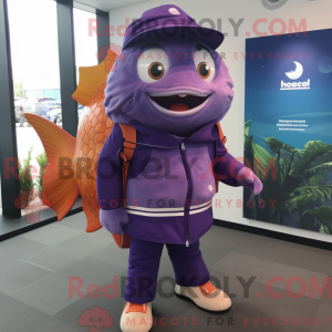 Mascot karakter van een...
