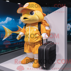 Mascot character of a Gold...