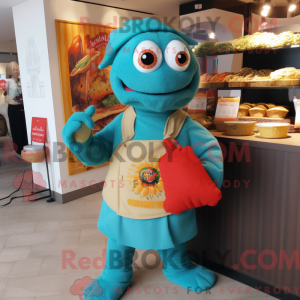 Personnage mascotte d une...