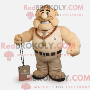 Personnage mascotte d un...