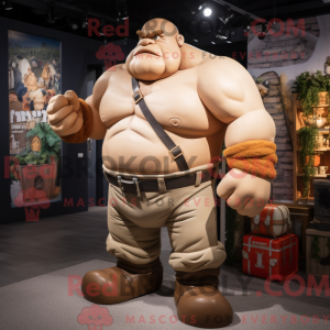 Personnage mascotte d un...