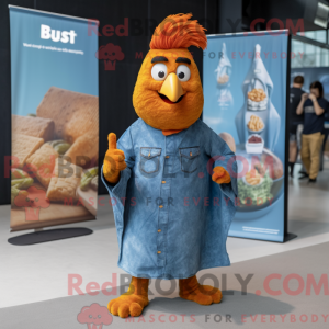 Mascot karakter van een...