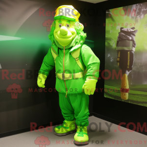 Mascot karakter van een...