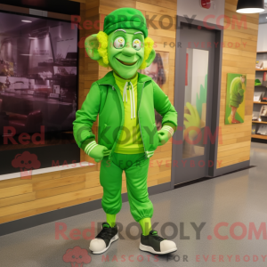Mascot karakter van een...