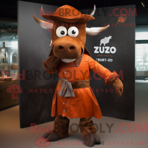 Personnage mascotte d un...