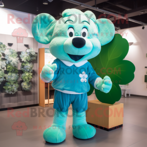 Postava maskota Sky Blue...