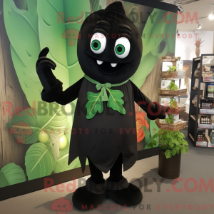 Mascot character of a Black...